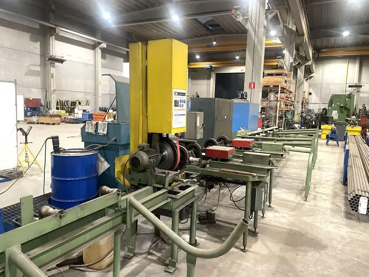 Used ZM TUBE POLISHING MACHINE Belt Grinders Including Sanders BE | Apt International N.V #362087