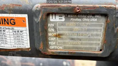 Used 2023 HYUNDAI HL940A Wheel Loaders Texas US | National Equipment Dealers #1422382