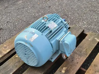 15 hp, 230/460 volts, 3525 rpm, 254T Electric Motor