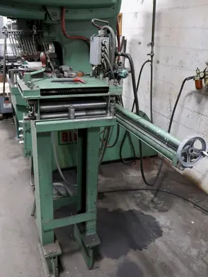 60 TON BLISS MODEL #C-60 OBI FLYWHEEL STAMPING PUNCH PRESS 4" STROKE: STOCK #23467