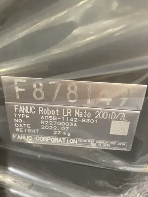 New | in-Stock FANUC LR Mate 200iD/7L , R-30iB Mate Plus Controller, Pendant Robots Michigan US | Maverick Industrial Sales #1395339