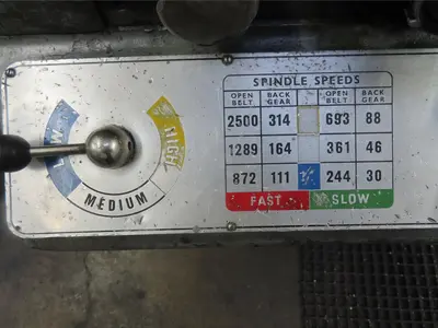 SMART & BROWN 1024 Manual Lathes | MD Equipment Services LLC (16)