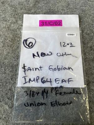 New | in-Stock Saint-Gobain IMP64EAF Valves/Fittings California US | Davliegogo LLC #1732646