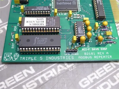 Triple 5 Industries B2181 Modbus Interface/Repeater Rev. A Used