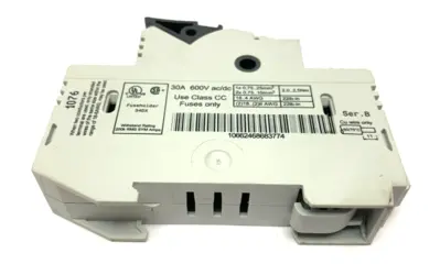 1492-FB1C30-L | Allen Bradley  Ser. B Fuse Holder Class CC 30A 1P 110-600V - Used