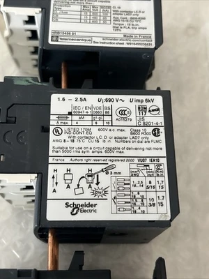 NEW Schneider Electric LRD07,LRD08