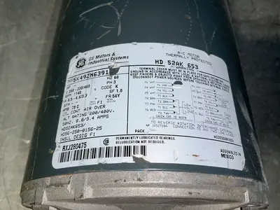 Used GENERAL ELECTRIC 5K49ZN6391 Motors (misc) Ohio US | HGR 24 #1556811