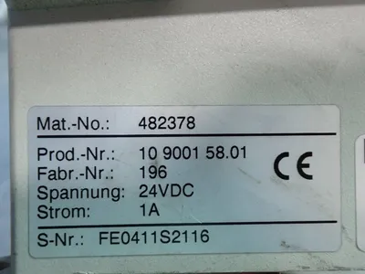 Used TOX PRESSOTECHNIK 10900158.01 Electrical Panels Ohio US | HGR 24 #728051