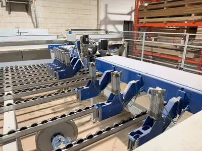 Used 2017 GIBEN ICON FAST SPLM XY Single-Line Beam Saws Ontario CA | Aldan Woodworking Machinery #1252749