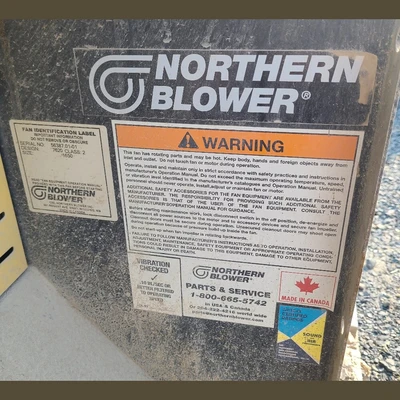 Used NORTHERN BLOWER _UNKNOWN_ Centrifugal Blowers British Columbia CA | Savona Equipment LTD #1486698
