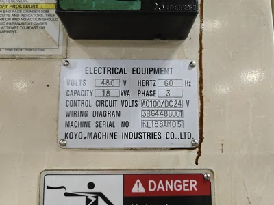 Koyo KL-600 Rough Surface Grinding Machine