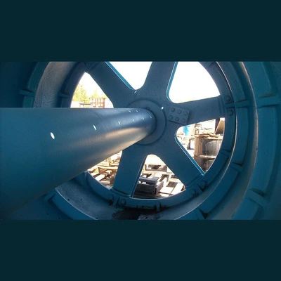 7 ft. x 11 ft. Single Drum Service Hoist