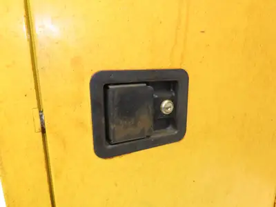 Justrite 25710 Suregrip Flammable Safety Cabinet 12 Gal Yellow Manual Close