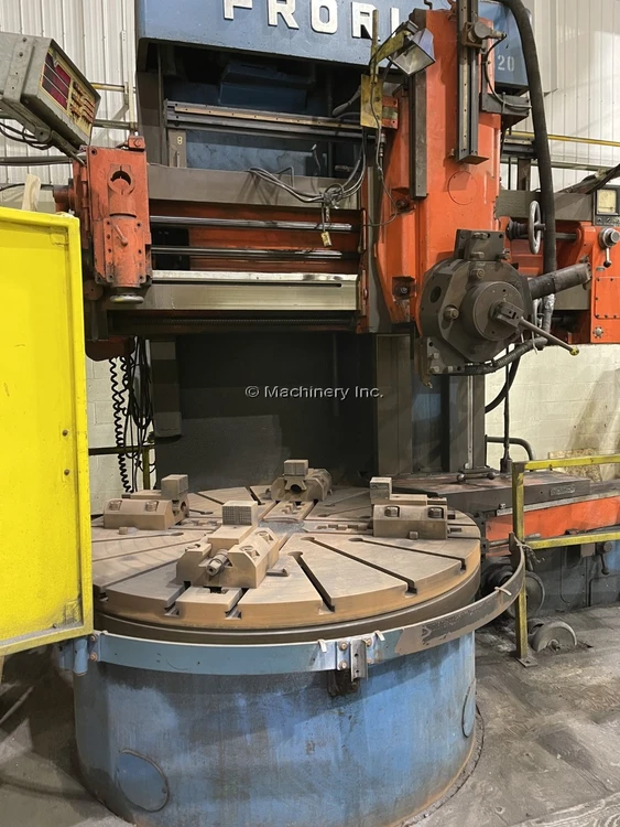 Used FRORIEP KE16 Vertical Boring Mills (incld VTL) CA | MACHINERY INC. #787258