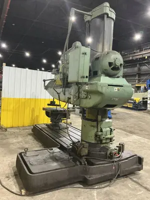 8' X 19" CINCINNATI BICKFORD MODEL #6E RADIAL DRILL: STOCK #18554