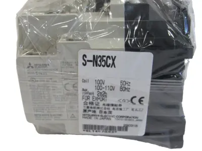 NEW MITSUBISHI SN35CXAC100V CONTACTOR SN35CXAC100V