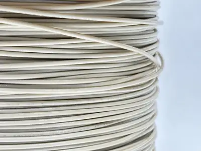 Coleman TFFN-18-STR-WHT Cable Stranded Copper 18AWG 600V 2000ft Spool - New Other