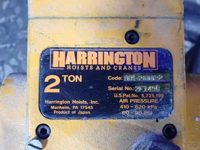 USED HARRINGTON TCR2000P2