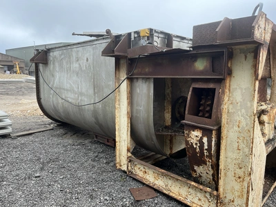 5000L S/S J H Day U Trough Mixer