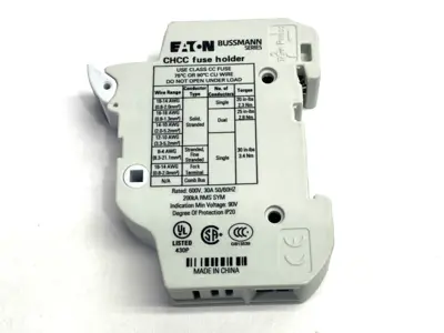 USED COOPER BUSSMANN FUSE HOLDER 1-POLE 600V 30A