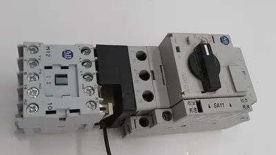 Used ALLEN-BRADLEY ALLEN-BRADLEY TERMINALS 140M-C2E-A63 & 100-M12N*3 Circuit Breakers | ND Industrial Surplus #1211862