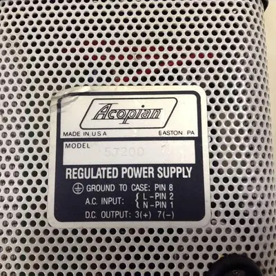 USED ACOPIAN 5J200