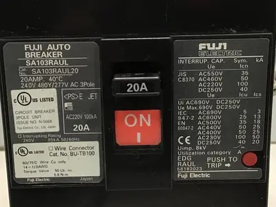 USED FUJI ELECTRIC SA103RAUL20
