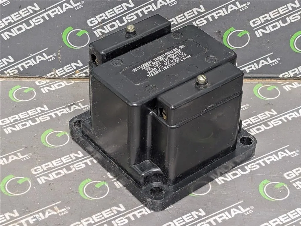 Instrument Transformers Inc. 460-120 Potential Transformer 1:1 Ratio 120V Used