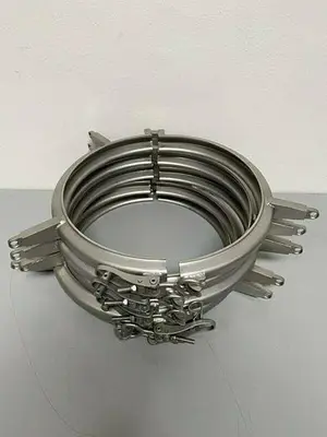 Stainless Steel Heavy Duty Double Pin 10" Clamp