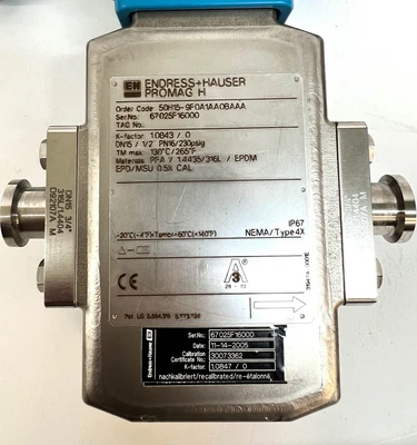 Endress+Hauser _MISSING_ Flow Meters | ANACAPA EQUIPMENT BROKERS, INC (6)