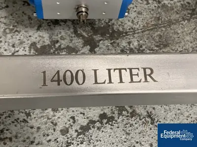 USED L.B. Bohle 1,400 Liter LB Bohle Bin, S/S