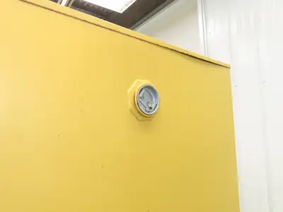Securall Flammable Safety Cabinet 60 Gallon Yellow Flammable Liquid