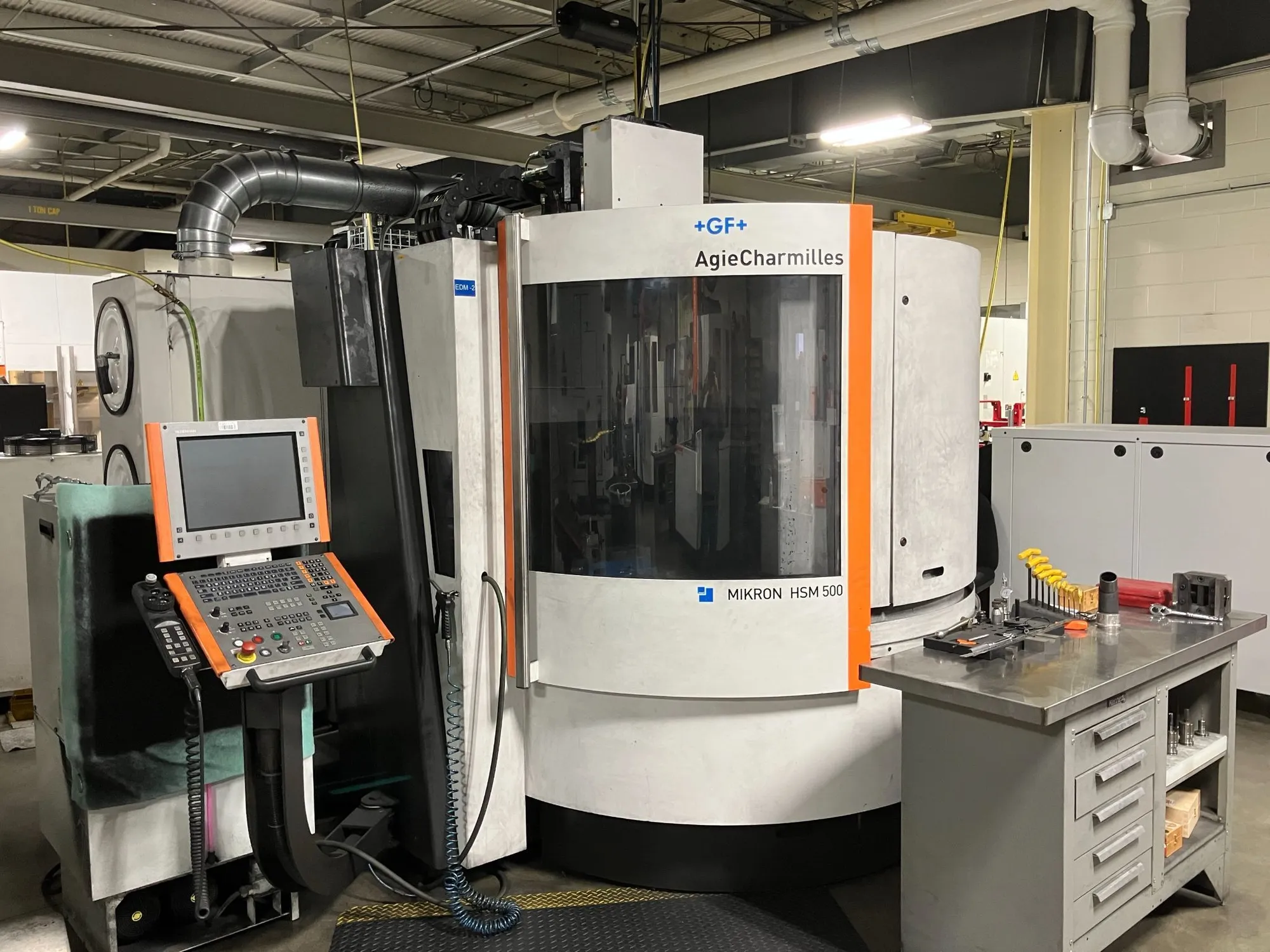 USED 2008 AGIECHARMILLES Mikron HSM500