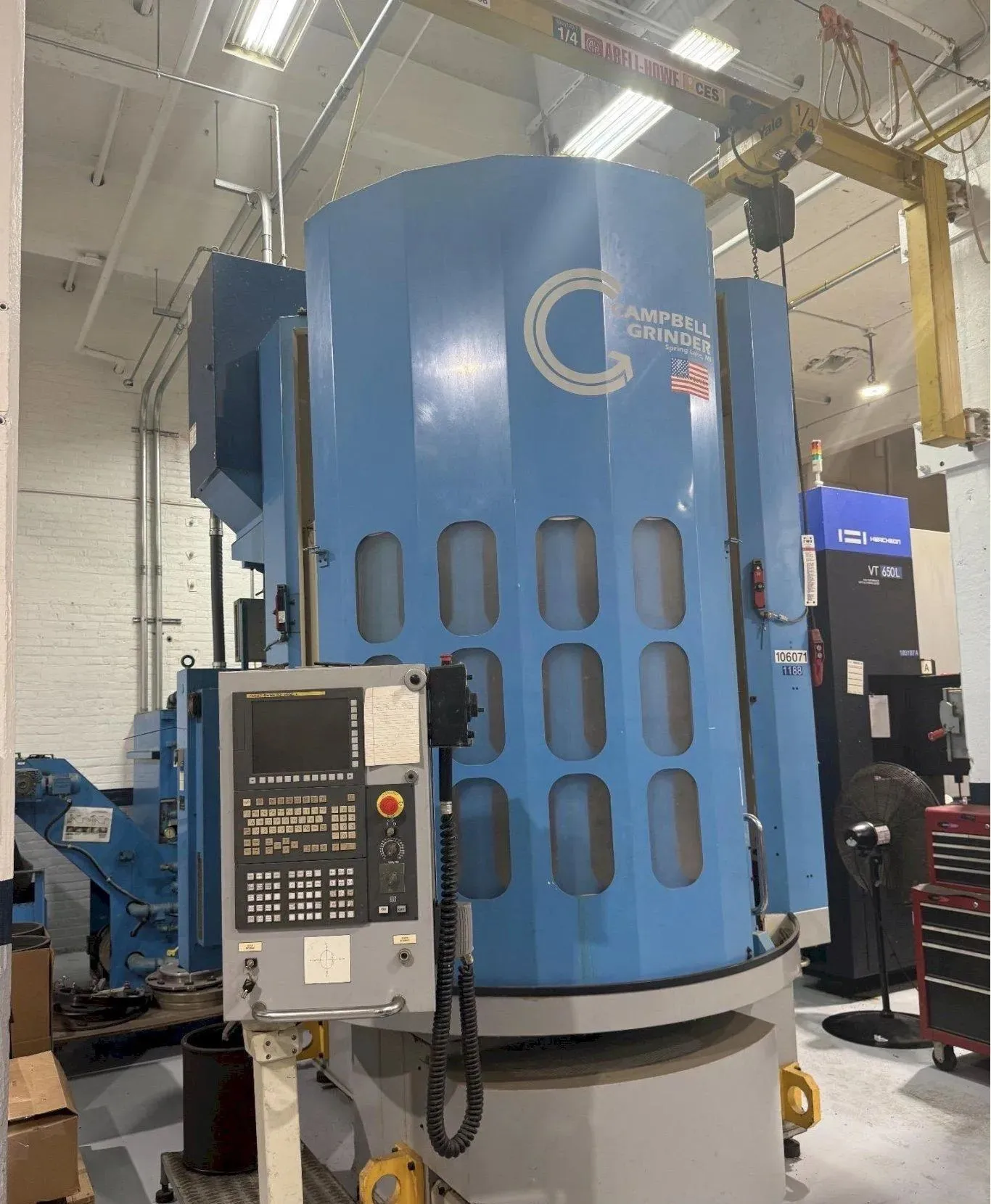 Used 2016 CAMPBELL 750-36-36-36/42 Vertical Universal Grinders Michigan US | Gibbs Machinery Company, Inc. #1496704