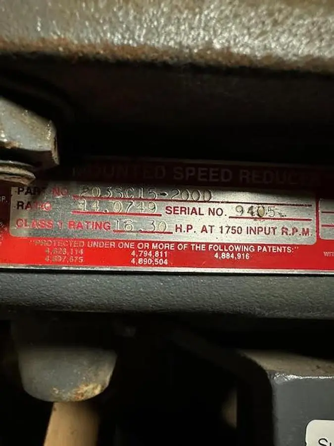 203SC15-2000 Gearbox