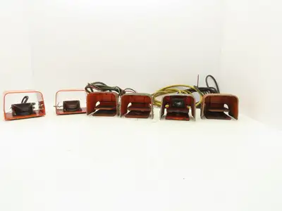 Linemaster Foot Pedal Switch Shield 120/240V Orange Lot of 6