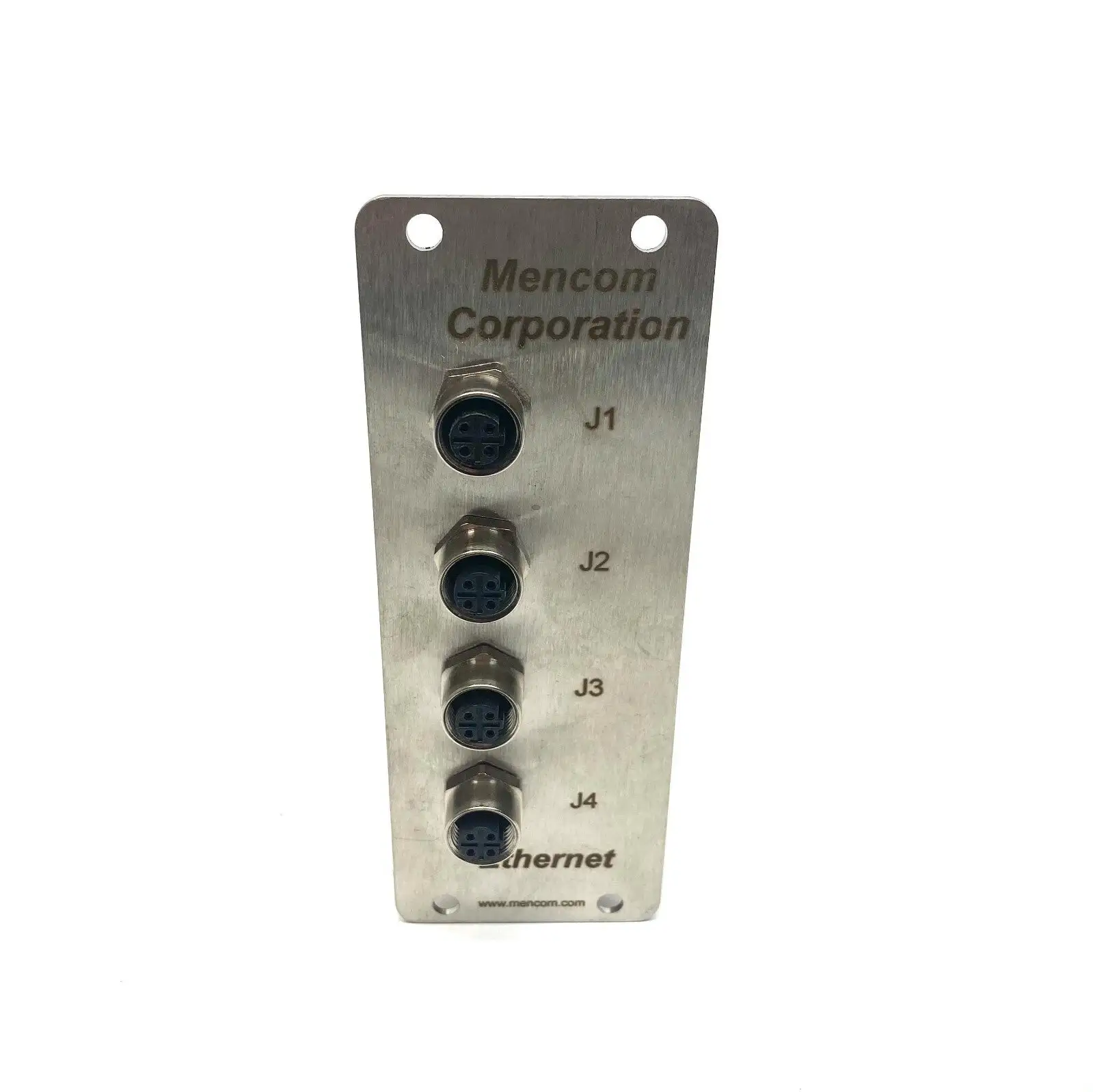 D24-4MDE45-FR-RJ45 | Memcom  Ethernet Receptacle 4 Pole M12 D-Coded Female - New Other