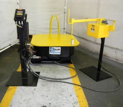 DALLAS MODEL DPU-4000#X48 PALLET TYPE UNCOILER