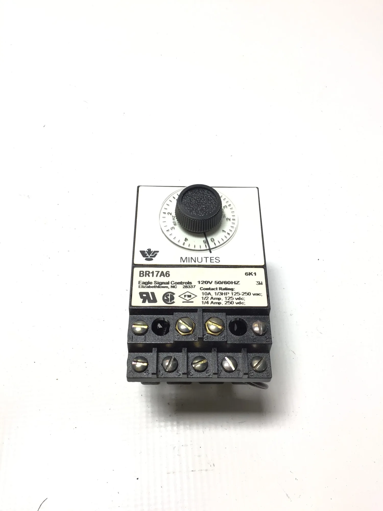Eagle Signal BR17A6 Industrial Reset Timer 3W 10A 1/3HP
