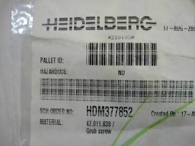 NEW HEIDELBERG 42.011.030