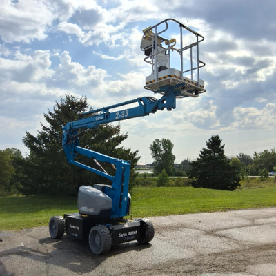 Used 2022 Z-33/18 Genie Articulating Boom Lifts Wisconsin US | Stack Equipment #1418939