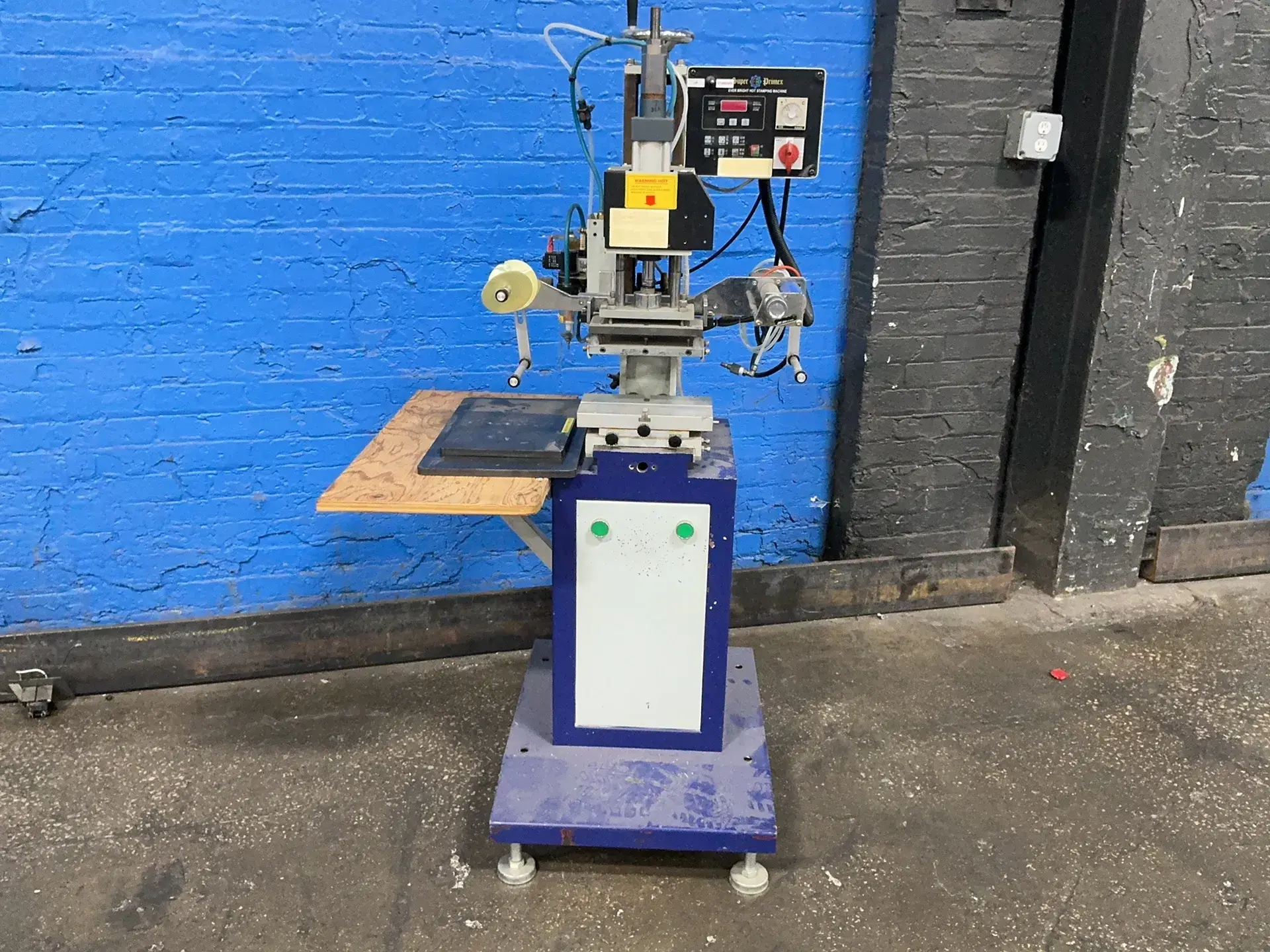 Used 2007 ALL AMERICAN H168 Hot Stamping Presses Ohio US | HGR 24 #1305227