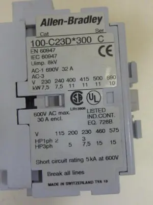 USED ALLEN BRADLEY 100-C23D.300 SER C