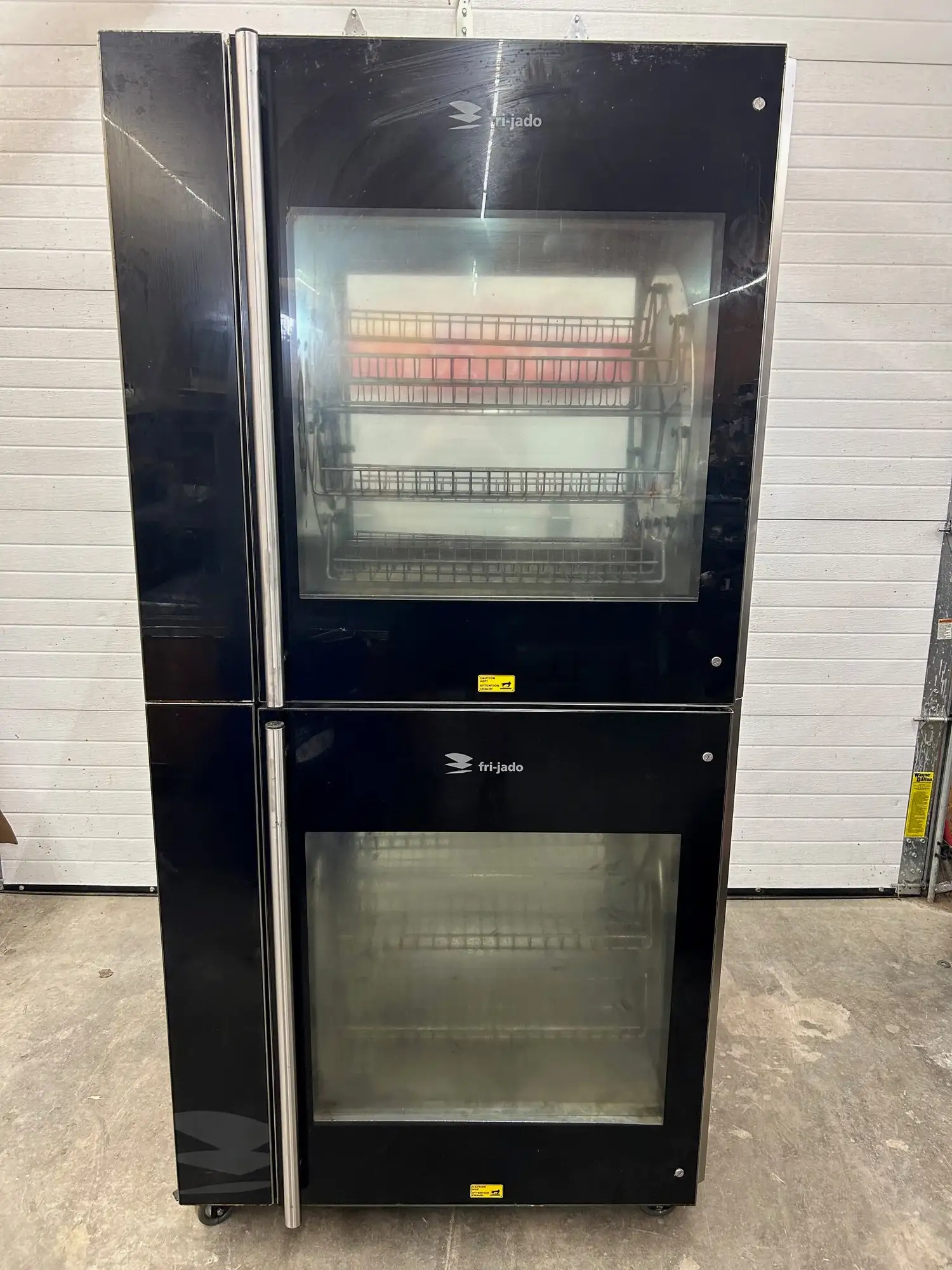 Fri Jado TDR7 Double Stack Rotisserie Oven 208V 3ph Electric Refurbished Tested and Working