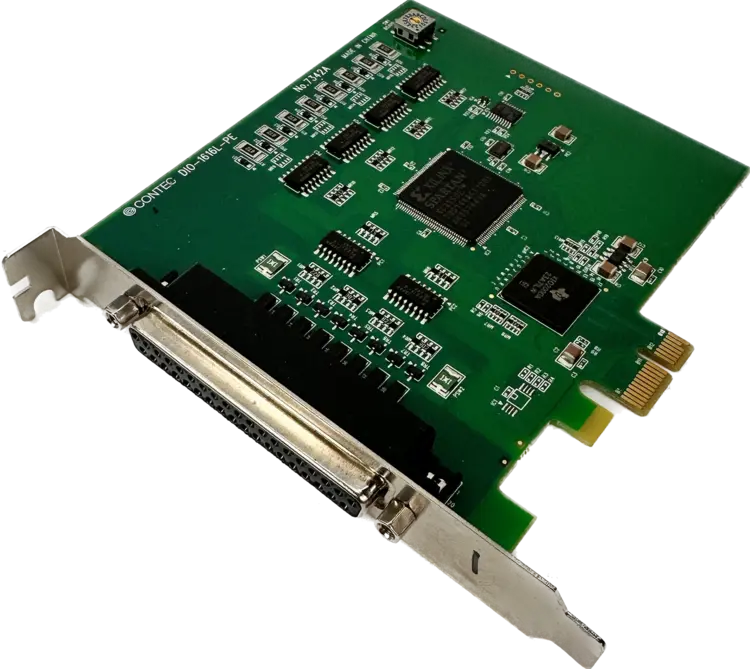 Used CONTEC DIO-1616L-PE I/O Boards & Replacement Parts | Industrial Parts R Us Inc. #359840