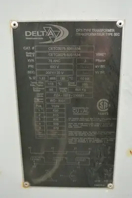 USED DELTA CETC0075S001534