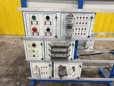 AMATROL MODEL #85-MT5 MOTOR CONTROL SYSTEM TRAINING & TESTING STAND: YOBRO #24916