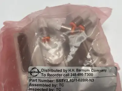NEW SMC MANIFOLD BASE ASSEMBLY 2-STATION