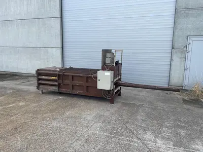 USED MECAMAT SCRAP BALLING PRESS