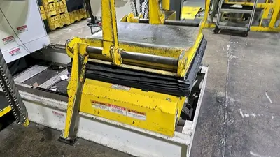 15,000 LBS X 18" X 0.310" COE PRESS EQUIPMENT FEED LINE, COIL REEL & CAR WITH STRAIGHTENER: STOCK #23438